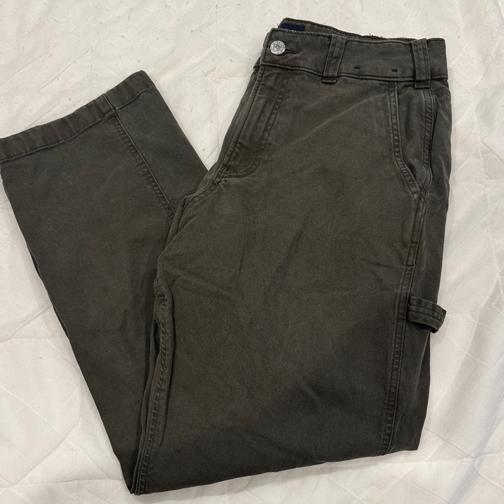 Abercrombie & Fitch Men's Charcoal Cargo Pants